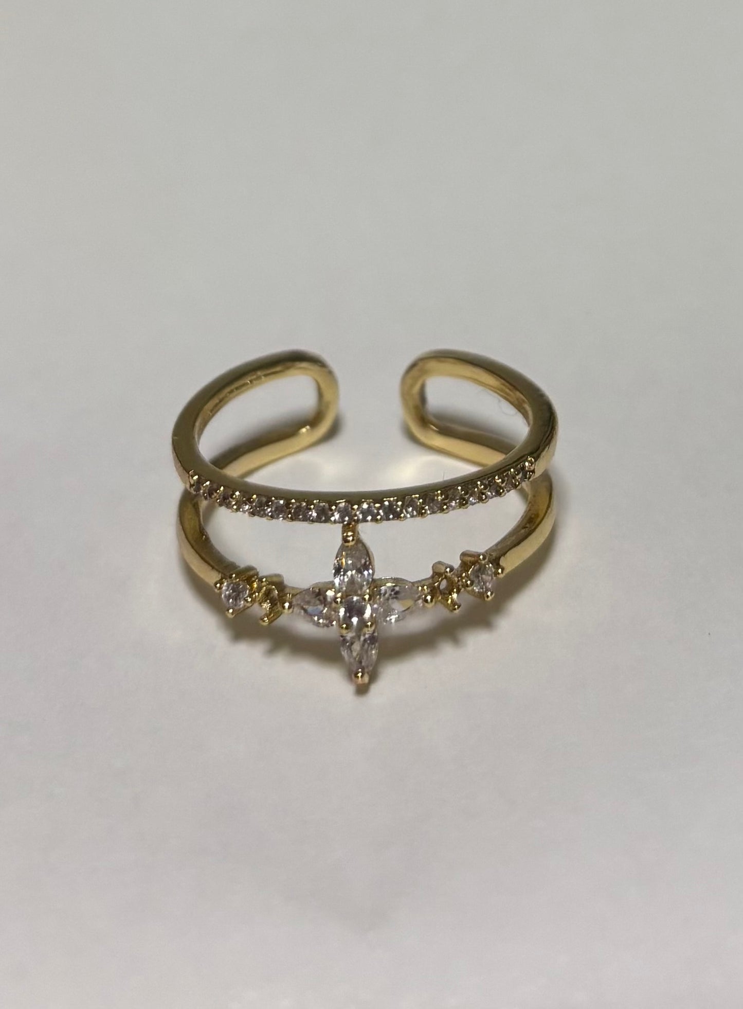 Hope - Duoble Ring | verstellbar