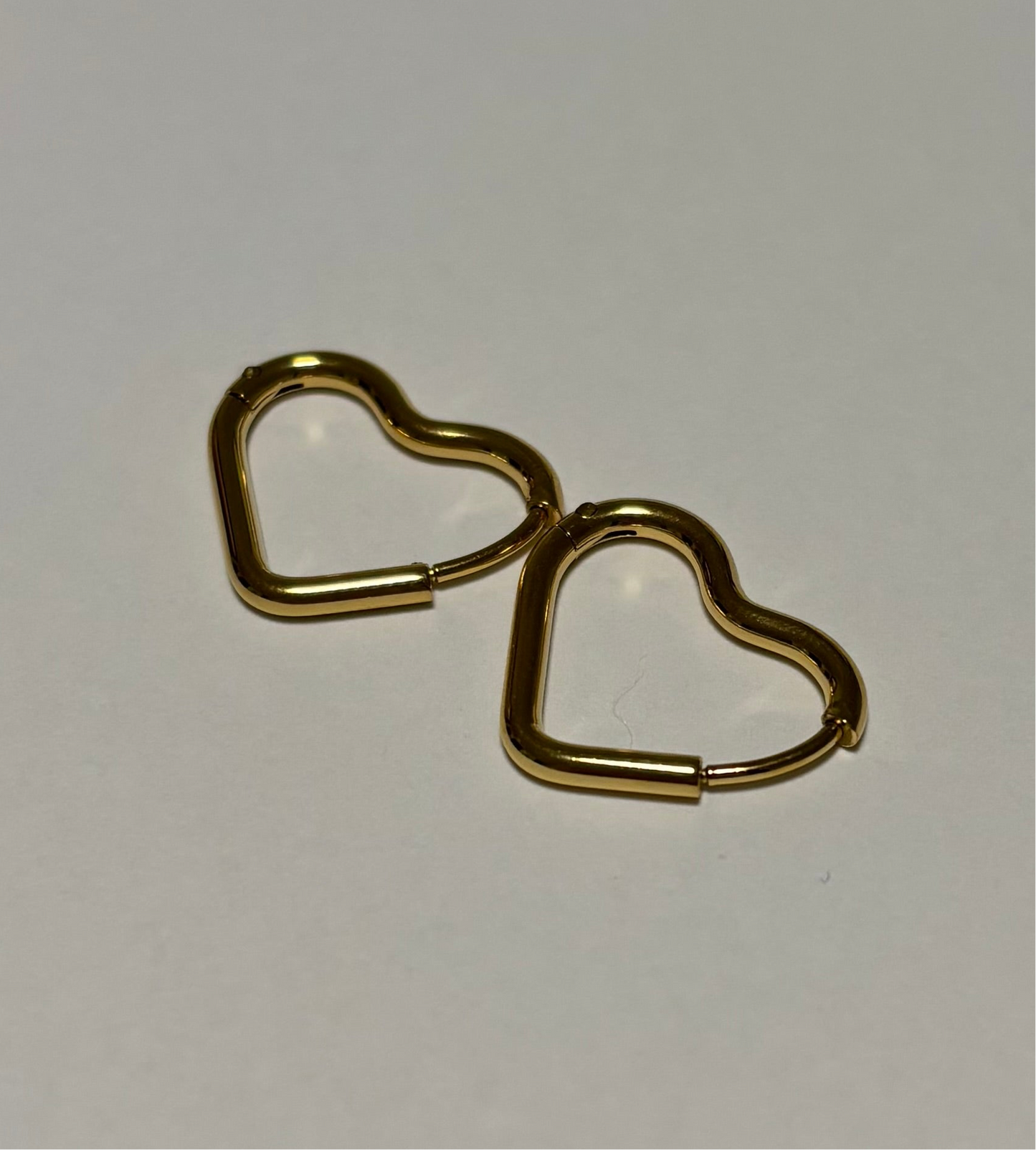 Open Heart Ohrringe | 18k vergoldet