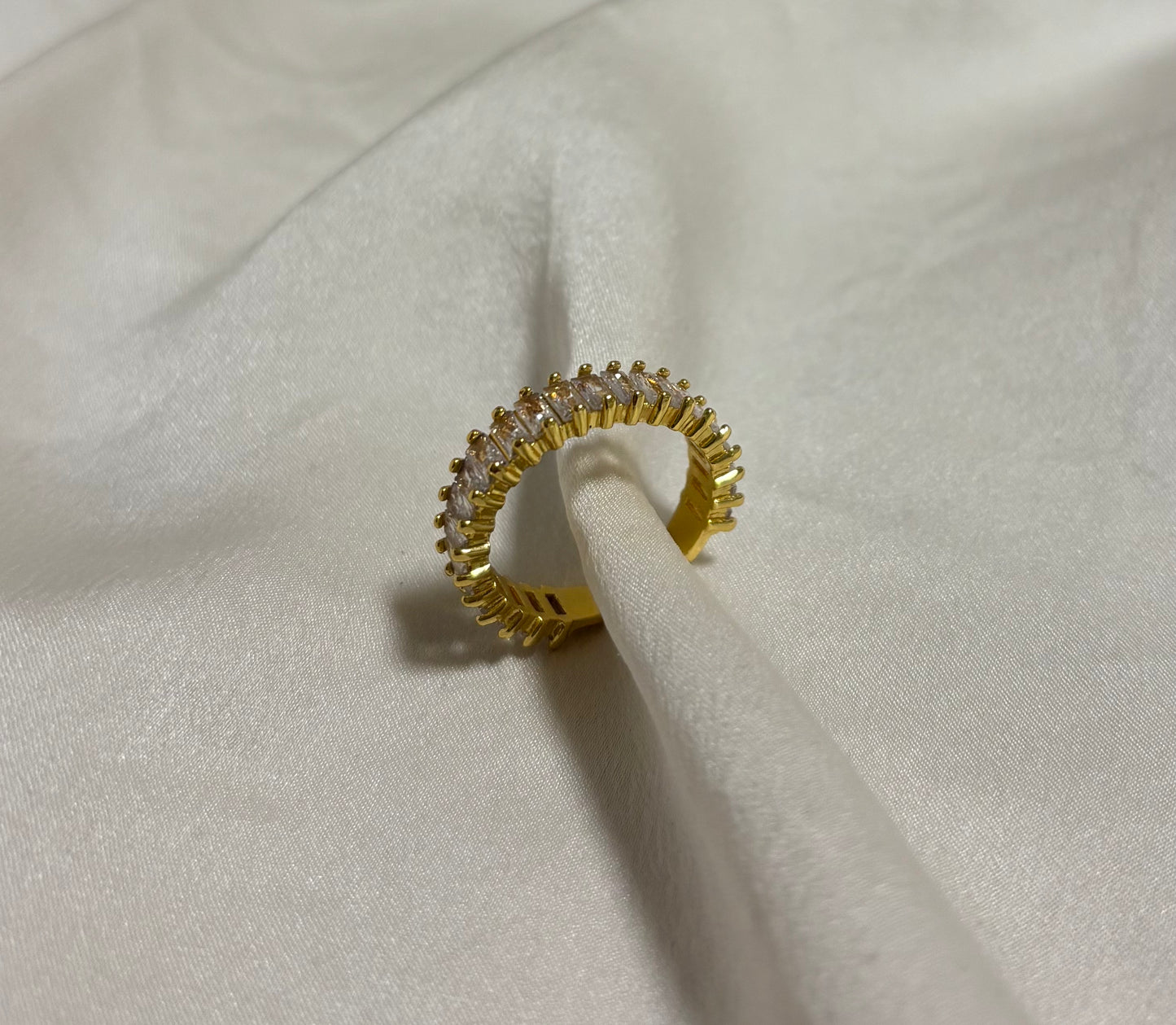 Zirkonia Ring | verstellbar