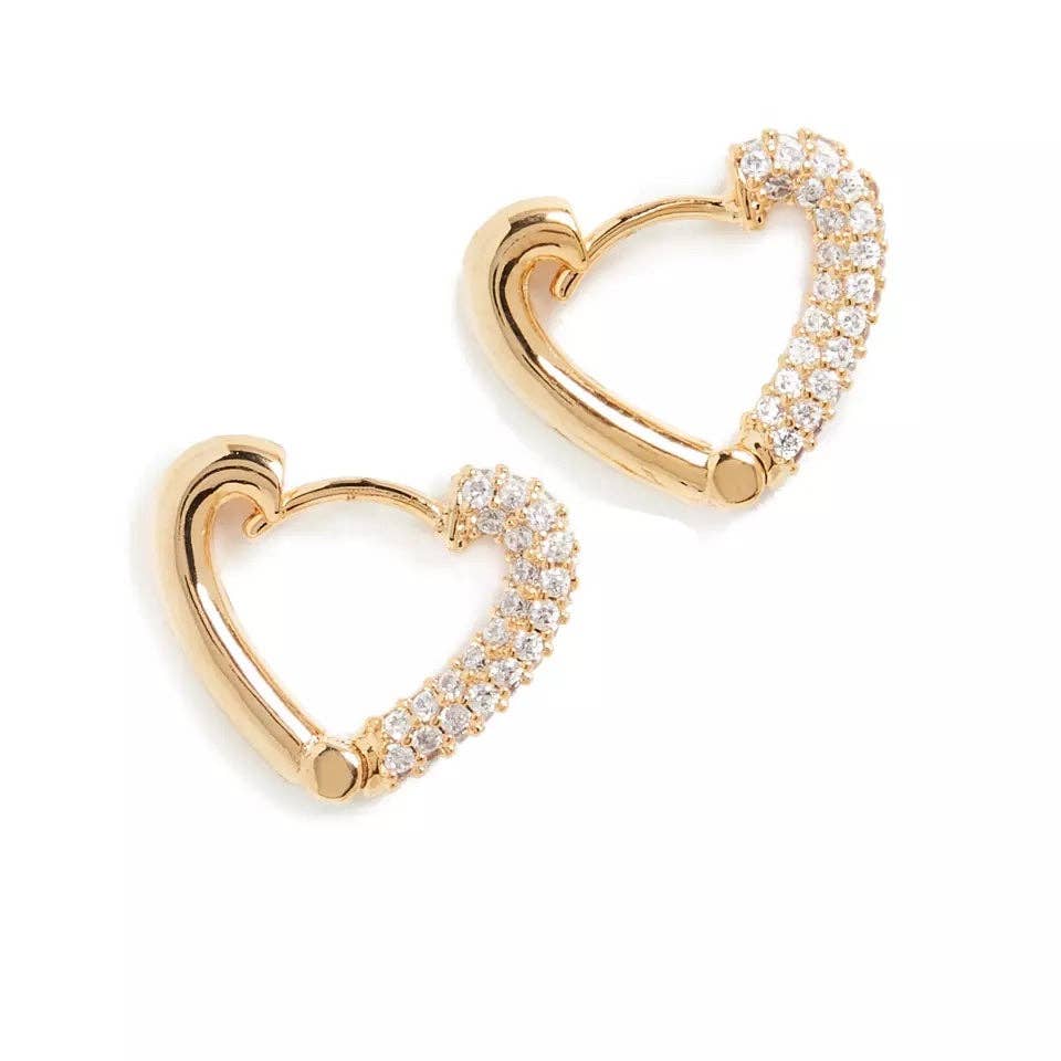Amore Creolen | 18k vergoldet