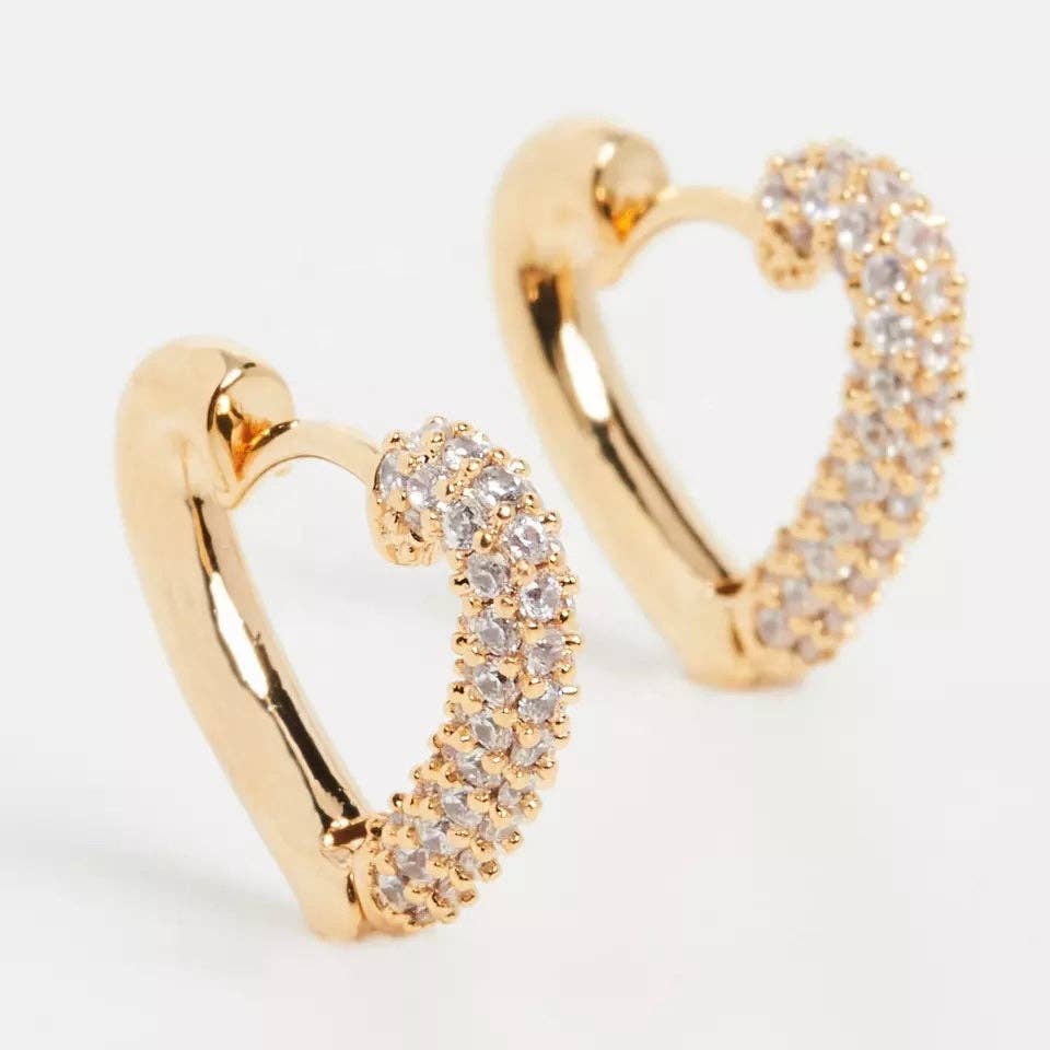 Amore Creolen | 18k vergoldet