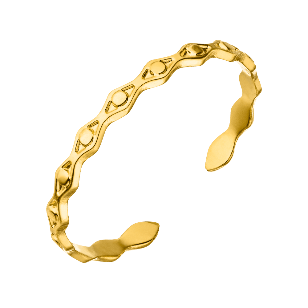 Nanu Ring | 18K vergoldet