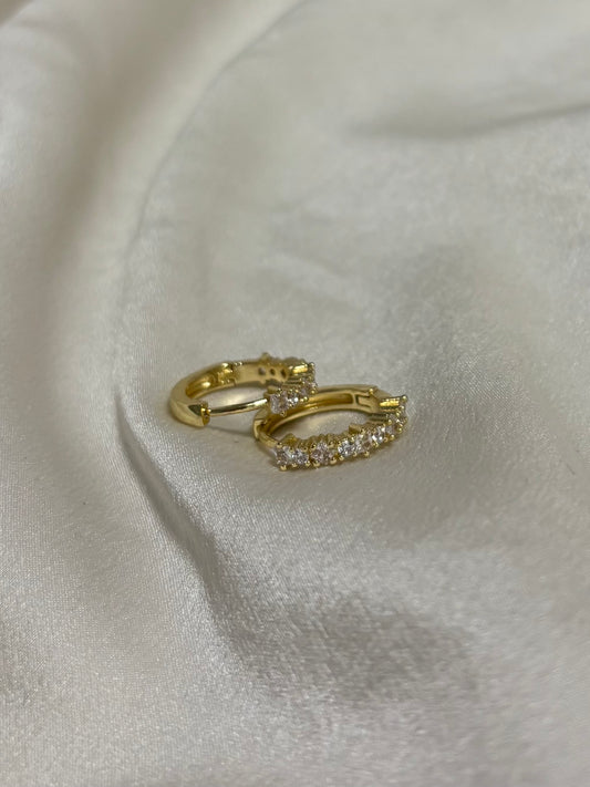 Lux Creolen | 18K vergoldet
