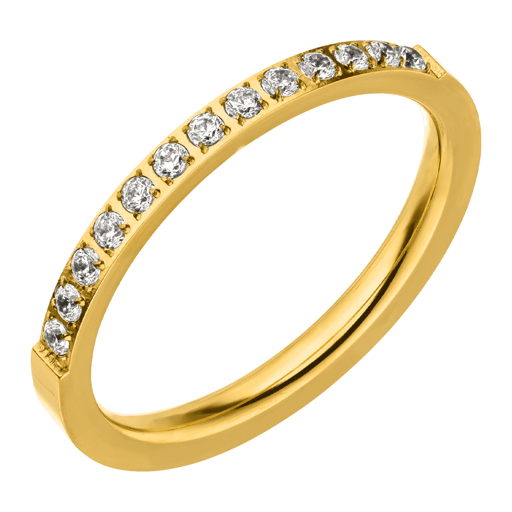Demi Glow Ring | 18K vergoldet