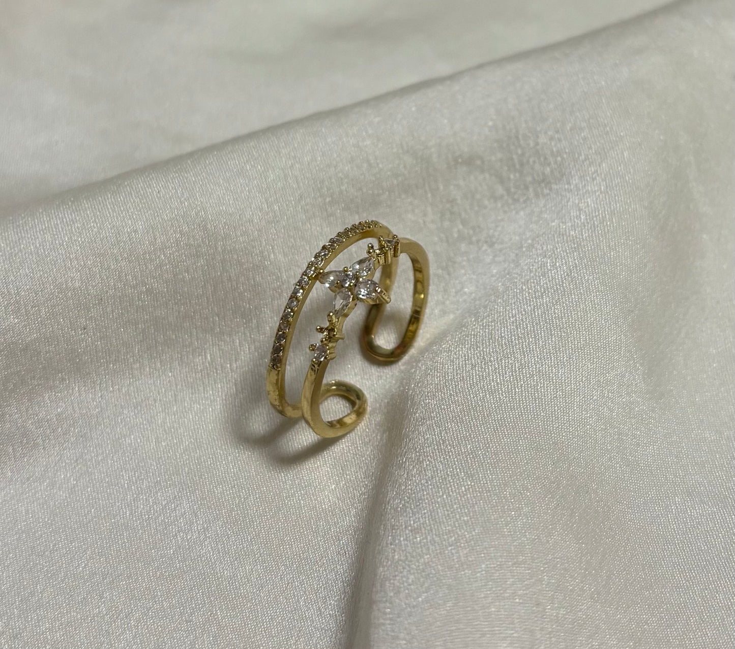 Hope - Duoble Ring | verstellbar