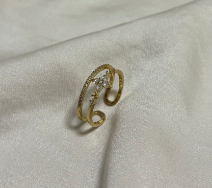 Hope - Duoble Ring | verstellbar