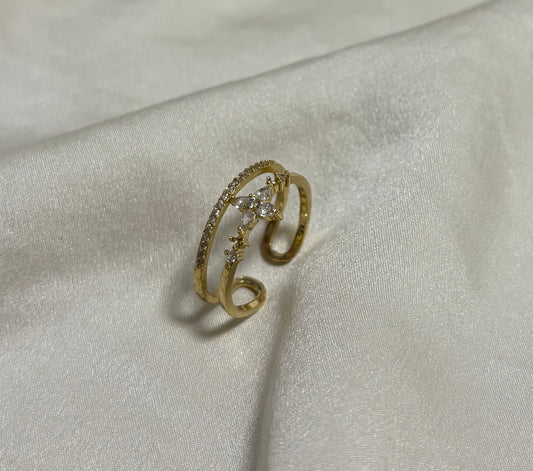 Hope - Duoble Ring | verstellbar