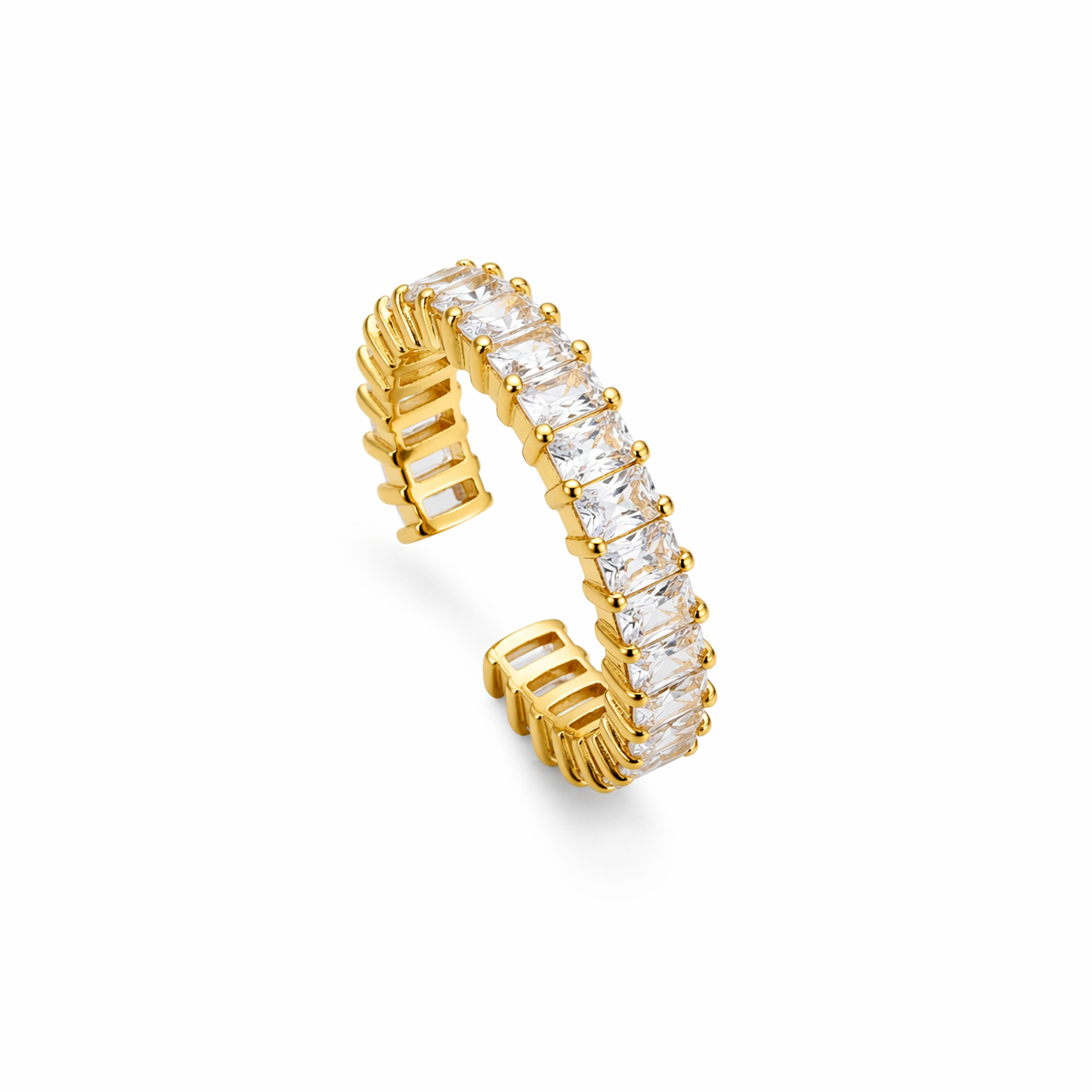 Zirkonia Ring | verstellbar